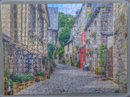 Corner piece puzzles - piece, 500