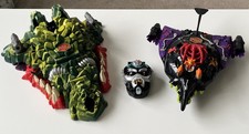 3 x Mighty Max Playsets. Dragon Island. Terror Talons. Robot Invader. Vintage.