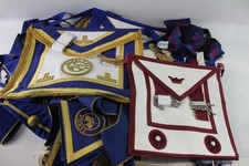 Masonic Regalia Jewels Zambia Cuffs Overseas Apron Yorkshire West Riding Etc