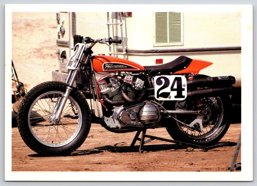 Postcard harley davidson - harley-davidson, xr750