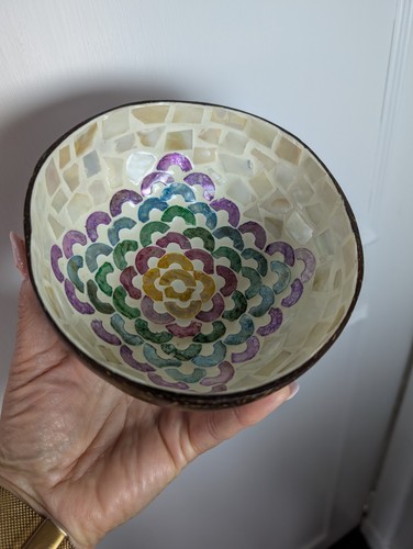 Mother pearl inlay - inlay, coconut