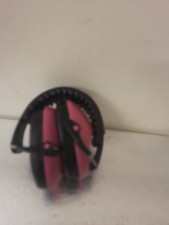 Junior Children's Ear Defenders Comfortable Noise Protection Muffs SNR27 Pink