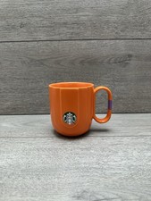 Starbucks orange pumpkin