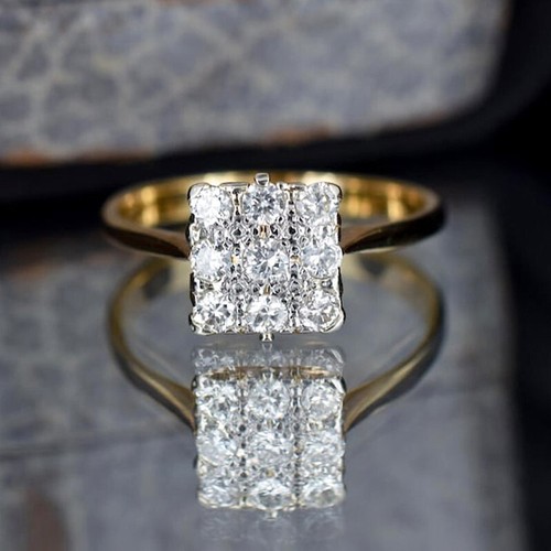 Round diamond cluster - 1.2,
