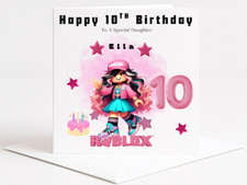 ROBLOX BIRTHDAY CARD