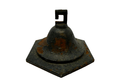 Antique old metal dome - antique,