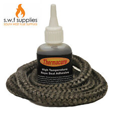 Woodburner Black Fire Rope 8mm