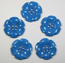 Large Clown Flower Buttons -