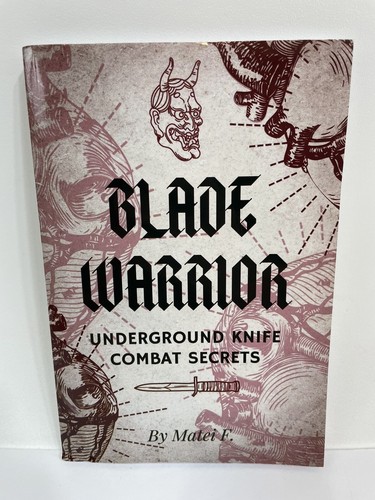 Blade warrior book - blade, knife