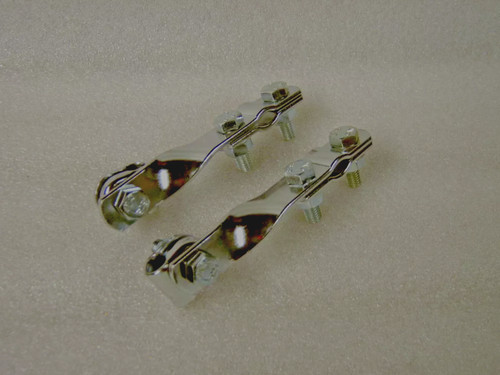 Chrome twisted mirror - 2,