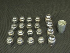 MAZDA 6 GJ MK3 (13-16) SET 20x ALLOY WHEEL NUT BOLTS WITH LOCKING KEY
