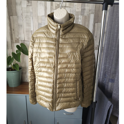 Zara women gold nylon - zara,