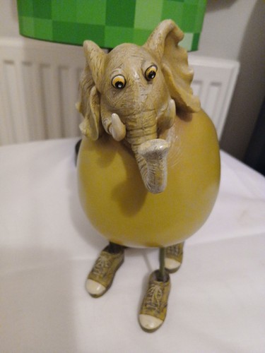 Resin elephant money - money, box