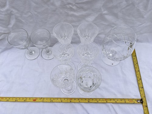 Job lot cut glass - job, 9