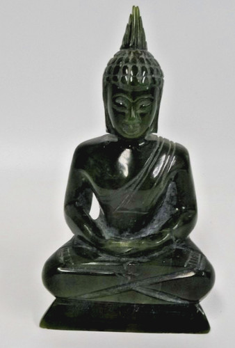 Nephrite jade thai buddha - nephrite,
