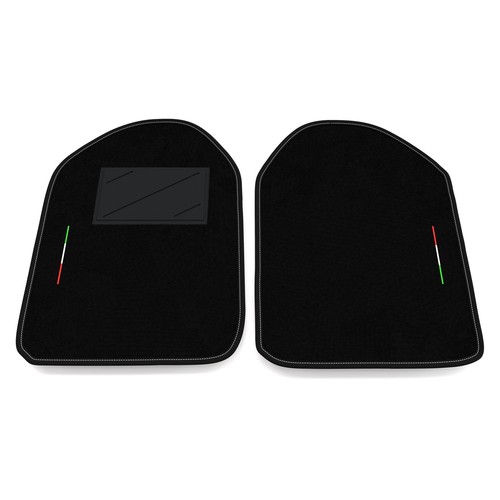 Floor mats front only - floor, piece