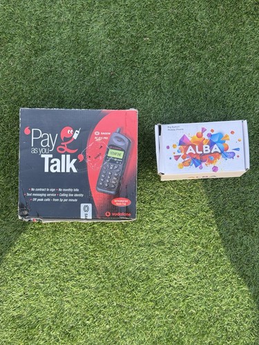 Vintage mobile phones - vintage, boxed