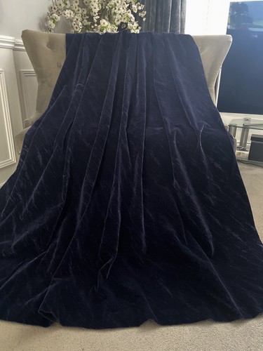 Vintage navy blue velour - vintage,