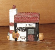 A charming Hand Painted Pewter Thimble - Forge 