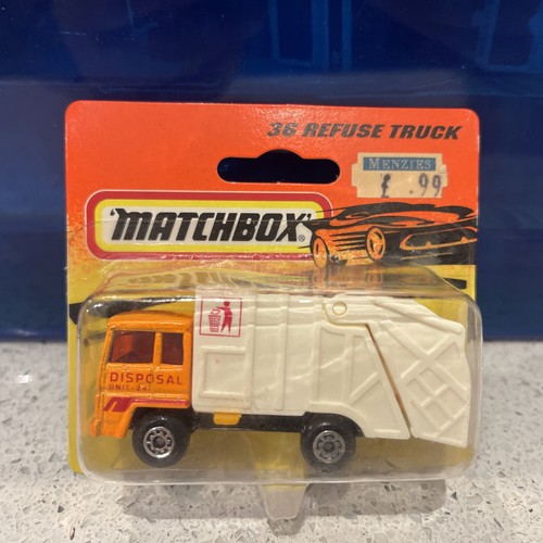 Rare matchbox mb36 refuse - rare,