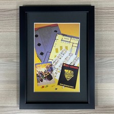 JUDGE DREDD RPG FRAMED ART WHITE DWARF ADVERT GAMES WORKSHOP 2000 AD PULP