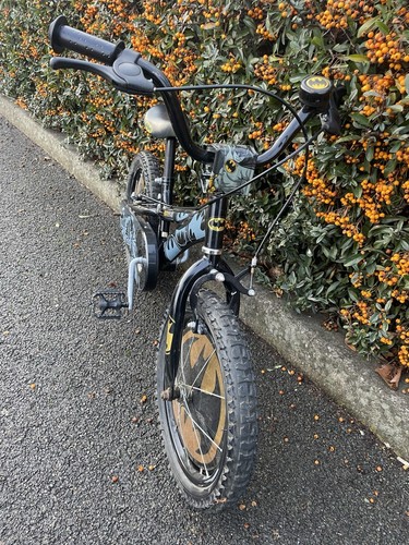 Kids batman bike black 16 - black, 16"