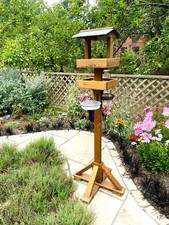 Bird Table Double Wooden