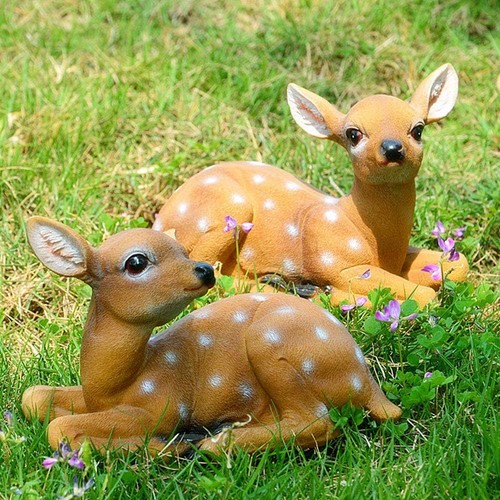2pcs sika deer - 2pcs,