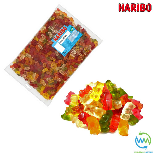 Haribo gold bears sweets - gold, gummy