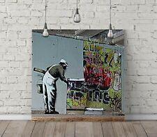 BANKSY GRAFFITI WALLPAPER