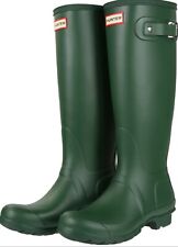 Hunter Green Womens Original Tall Wellington Boots - brand new in box  