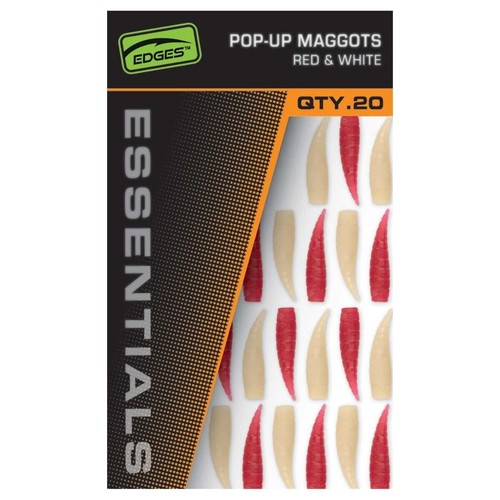 Fox pop maggots 10 red - 20,