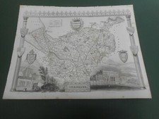 100% ORIGINAL CHESHIRE MAP BY