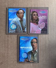 Authentic Thunderbirds costume cards x 3 Brains & Lady Penelope 