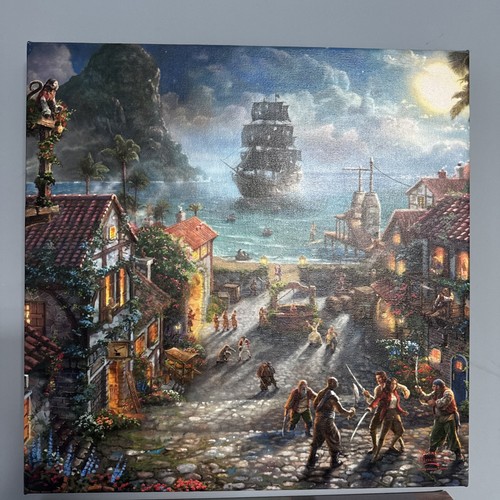 Disney thomas kinkade pirates - disney,