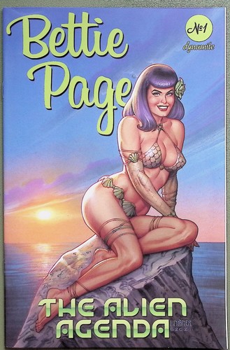 Bettie page the alien - the, agenda
