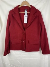 Hepburn Red 100% Wool Knit