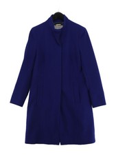 Hobbs Women's Coat UK 12 Blue
