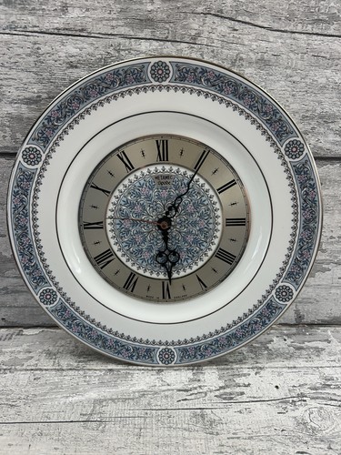 Spode metamec wall clock bone - clock,