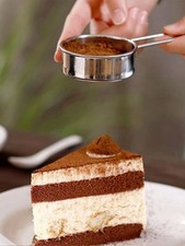 1pc Stainless Steel Powdered Sugar Shaker Cocoa Cinnamon Coffee Dusting