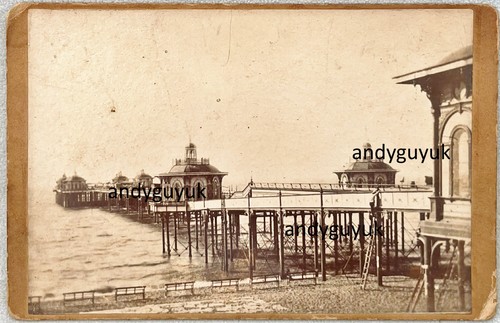 Cabinet card brighton pier - card,