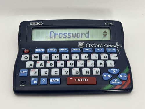 Seiko er3700 oxford - oxford, crossword