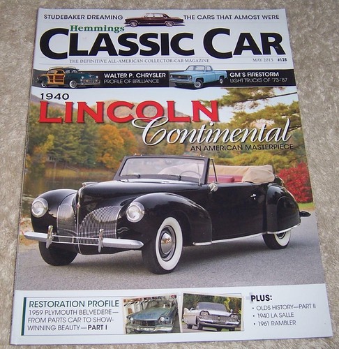 Hemmings classic car - car, magazine