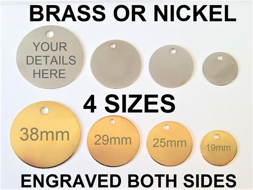 Engraved dog tag personalised - dog,