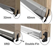 Stormguard Door Rain Deflector Replacement End Caps 32mm 63mm XRD and Double