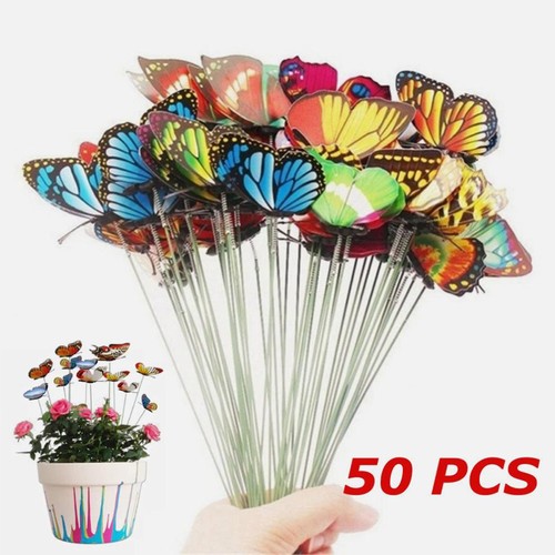 50x fairy garden - 50x, butterflies