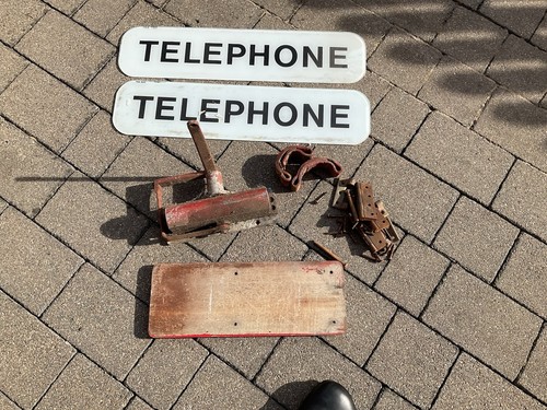 Parts for telephone kiosk - for,