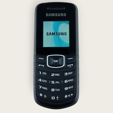 Samsung GT-E1080i Black Mobile Phone O2 Tesco Giffgaff