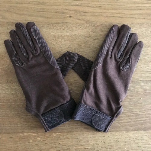 Horse riding gloves brown - horse,