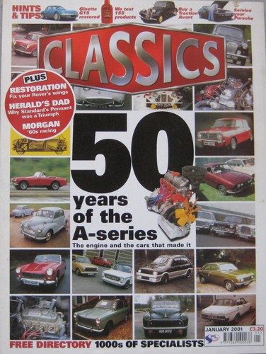 Classics january 2001 - classics,